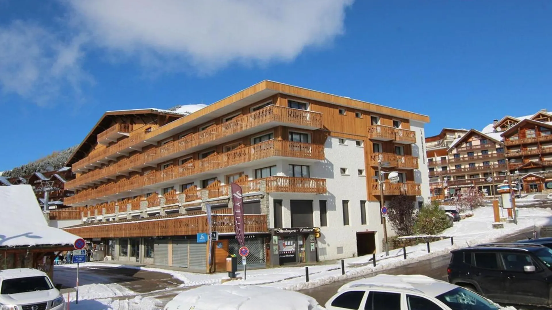 Apartmán Appartement 3 Pieces Pour 8 A L'Alpe D'Huez Avec Terrasse - Fr-1-405-370